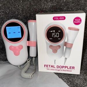 Pink Fetal Doppler Monitor